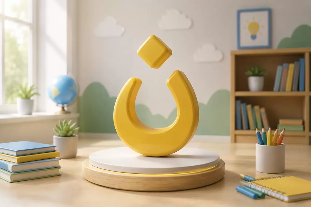 The Arabic Letter Noon ن

