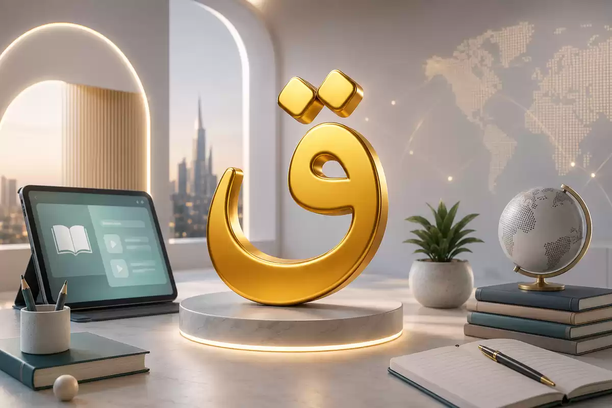 The Arabic Letter Qaf ق 