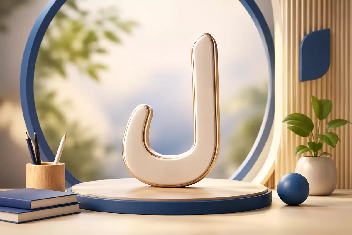 The Arabic Letter Lam ل 