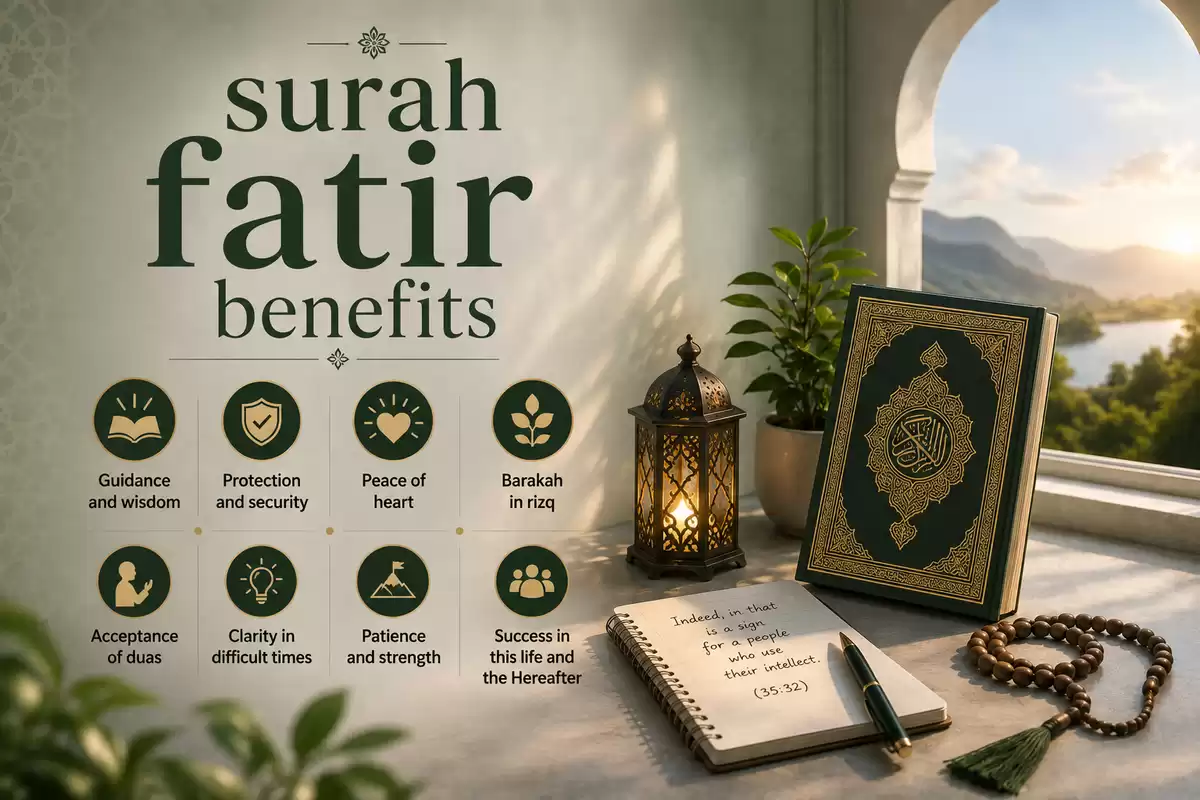 surah fatir benefits
