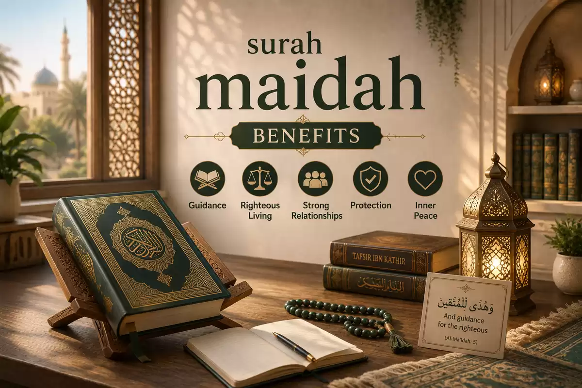 surah maidah benefits