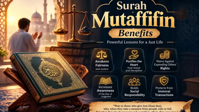 surah mutaffifin benefits
