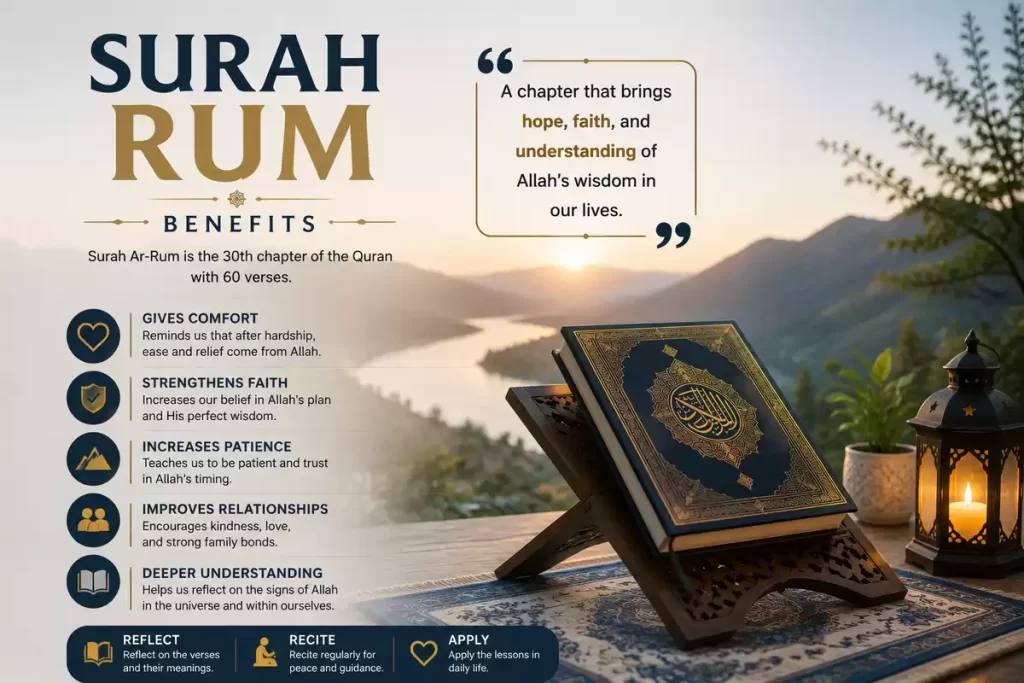 surah rum benefits