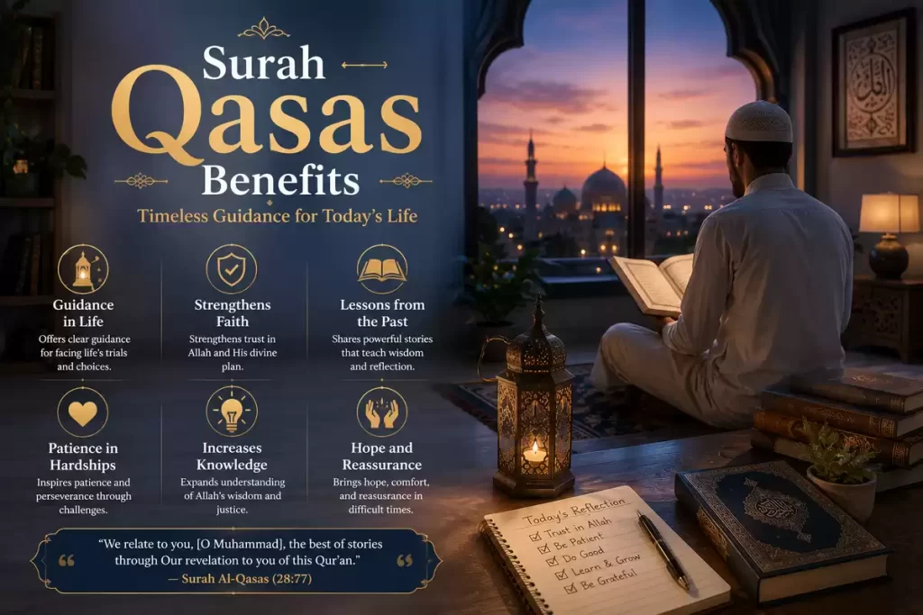 surah qasas benefits