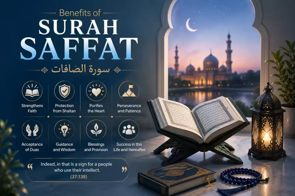 benefits of surah saffat