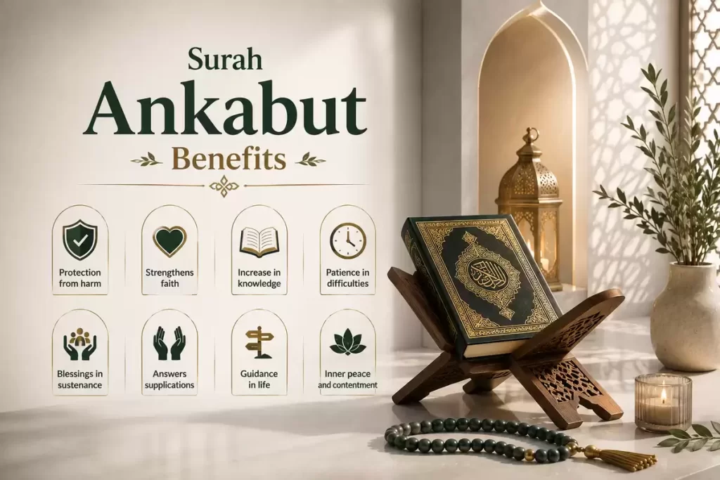 surah ankabut benefits