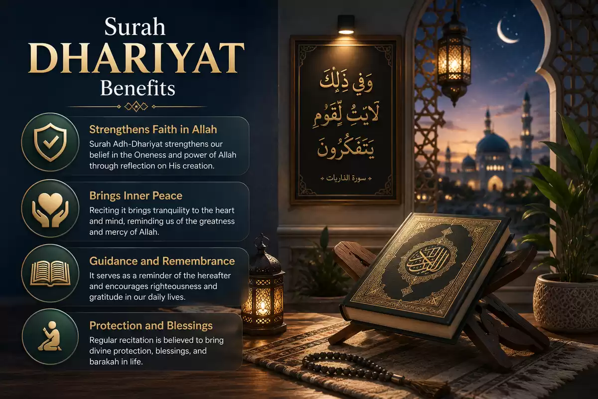 surah dhariyat benefits
