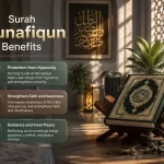 surah munafiqun benefits