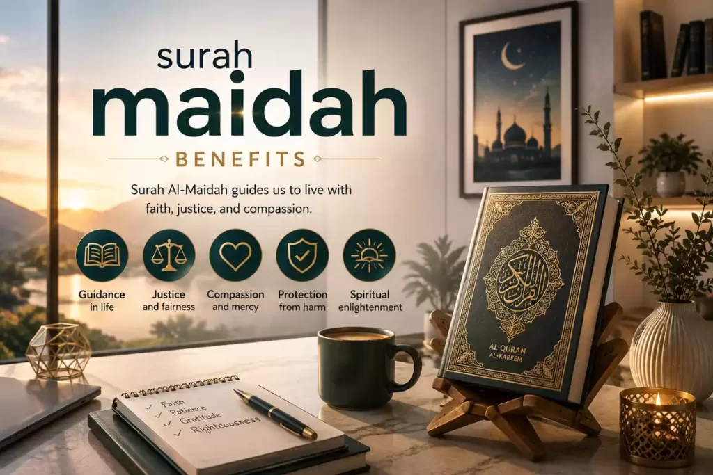surah maidah benefits