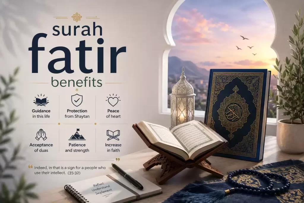 surah fatir benefits
