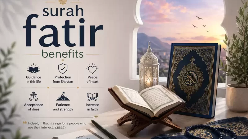 surah fatir benefits