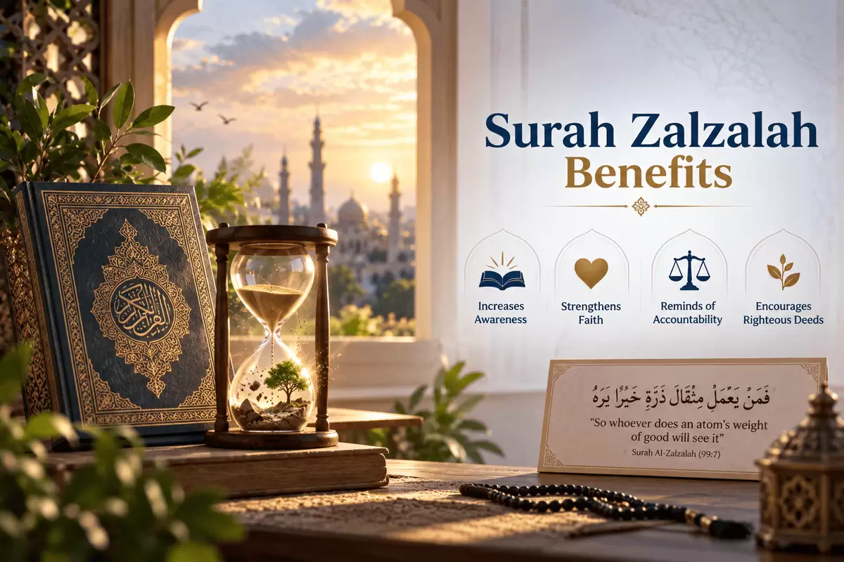 Surah Zalzalah Benefits

