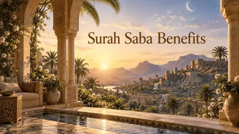 surah saba benefits