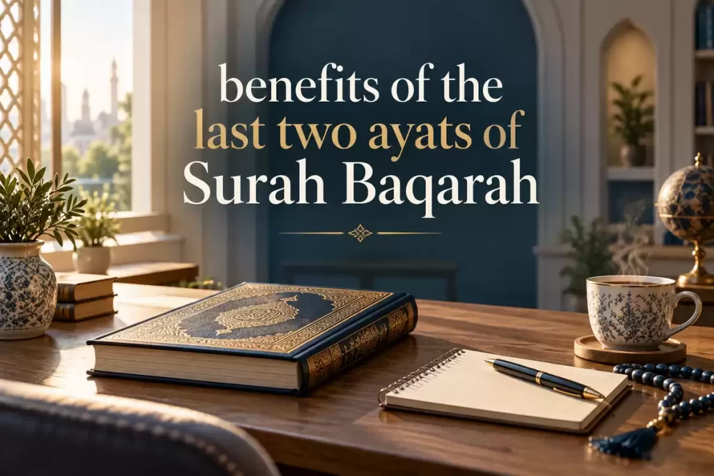 benefits of the last two ayats of Surah Baqarah