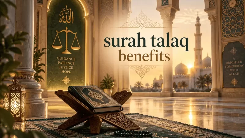 surah talaq benefits