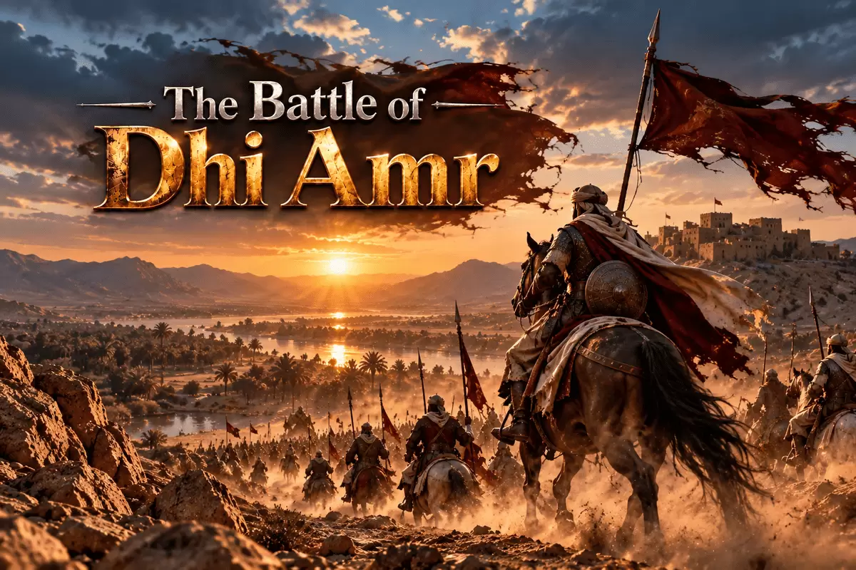 The Battle of Dhi Amr
