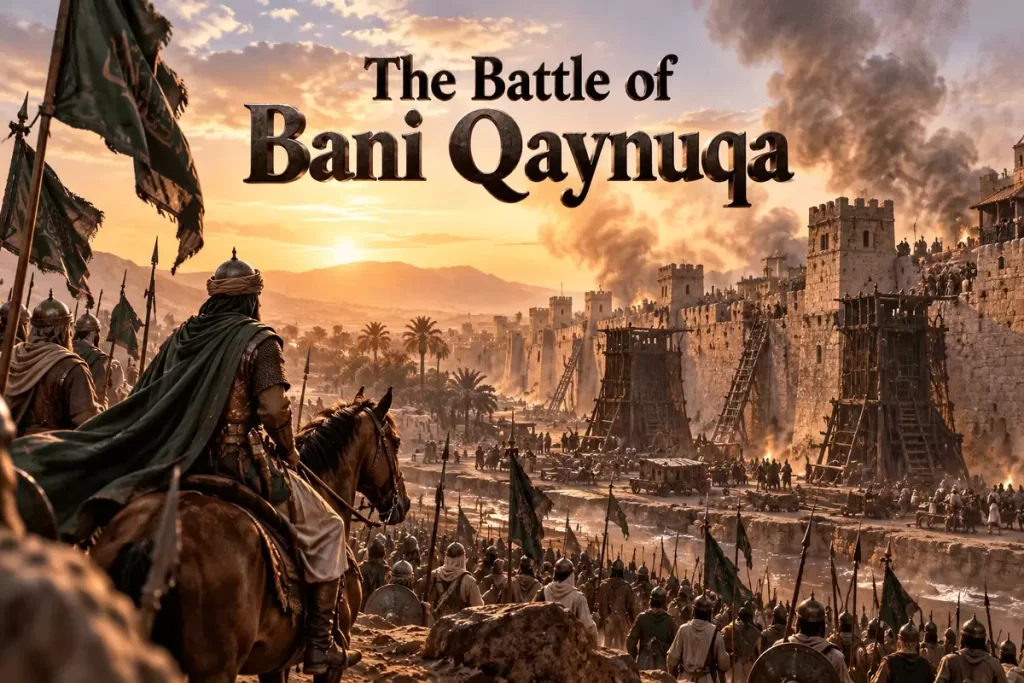 The Battle of Bani Qaynuqa
