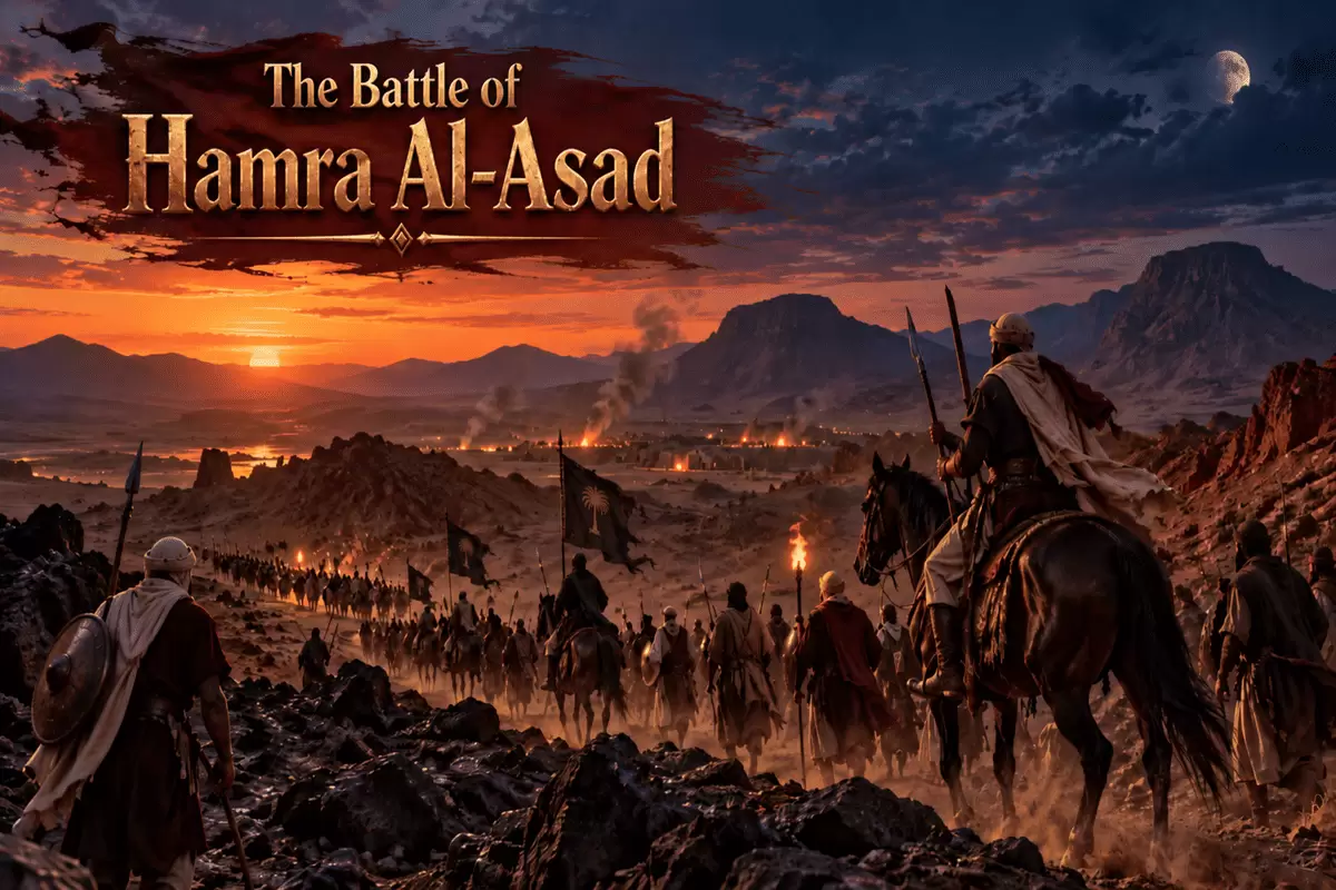 The Battle of Hamra Al-Asad
